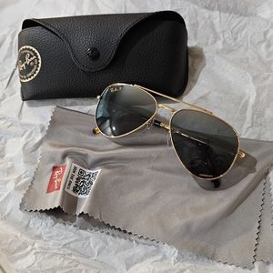 RayBan aviators polarized Chromance